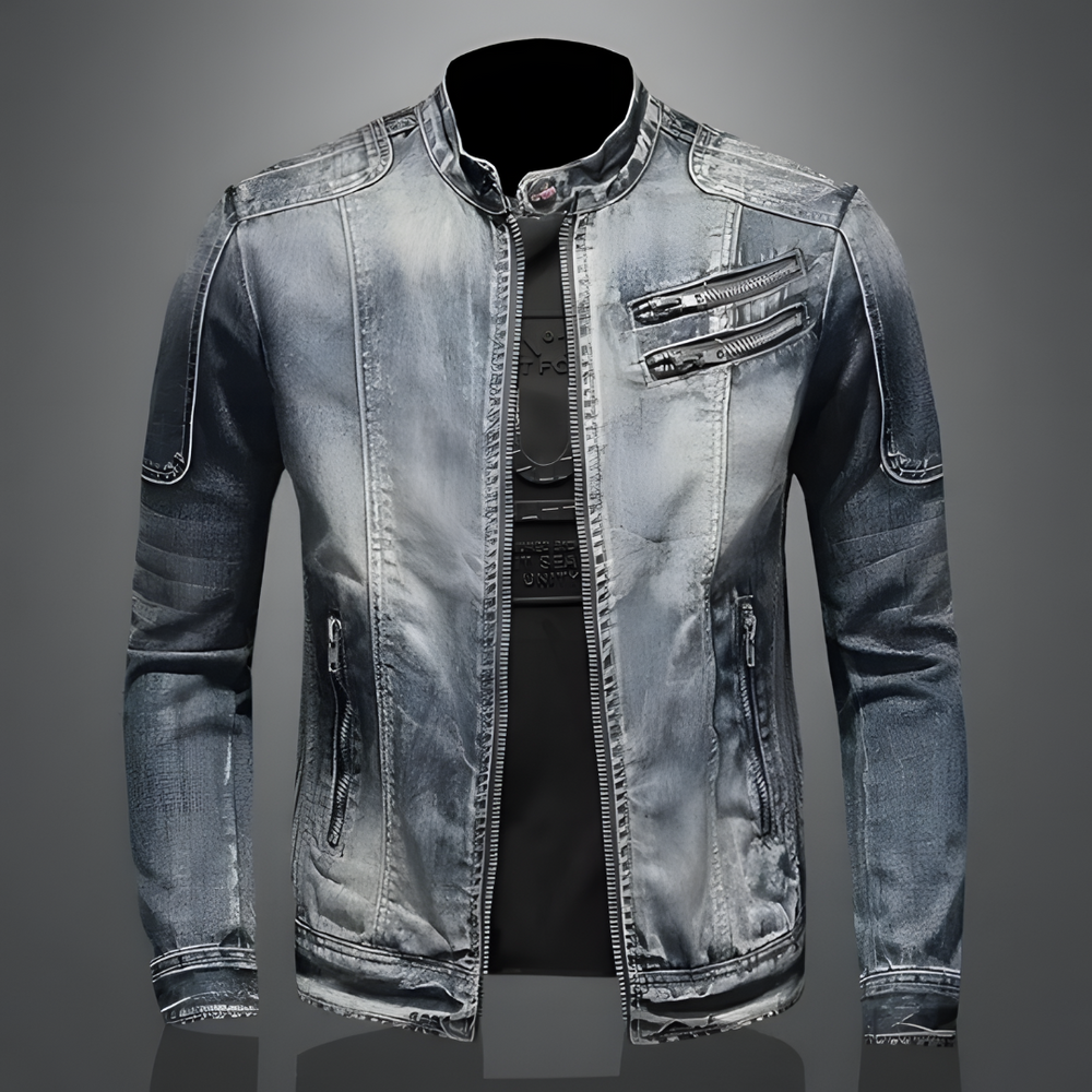 Alessio | Retro Denim Jacket alternate view