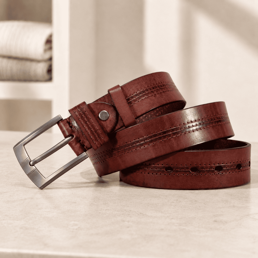 Rowan Full-Grain Leather Belt alternate view