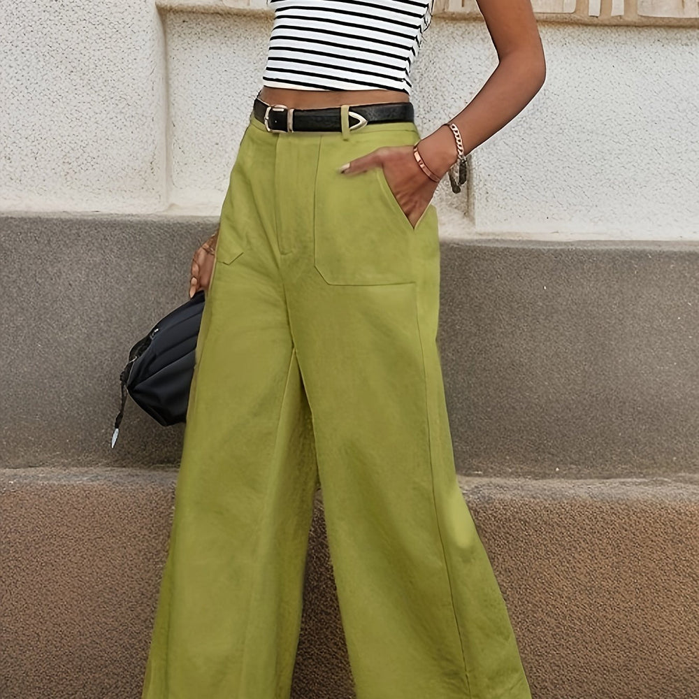 Mara High-Waisted Relaxed Trousers alternate view
