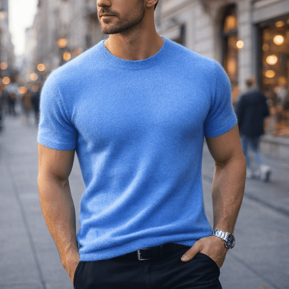 CASSIAN CASHMERE TEE alternate view