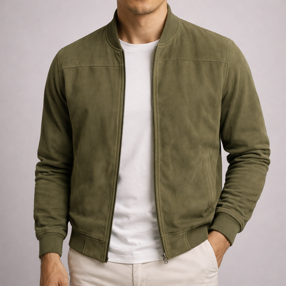 Lawson Suede Zip Jacket alternate view