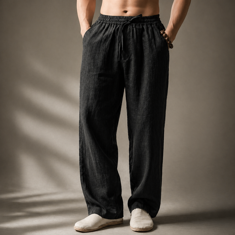 Bromley Linen Trousers alternate view