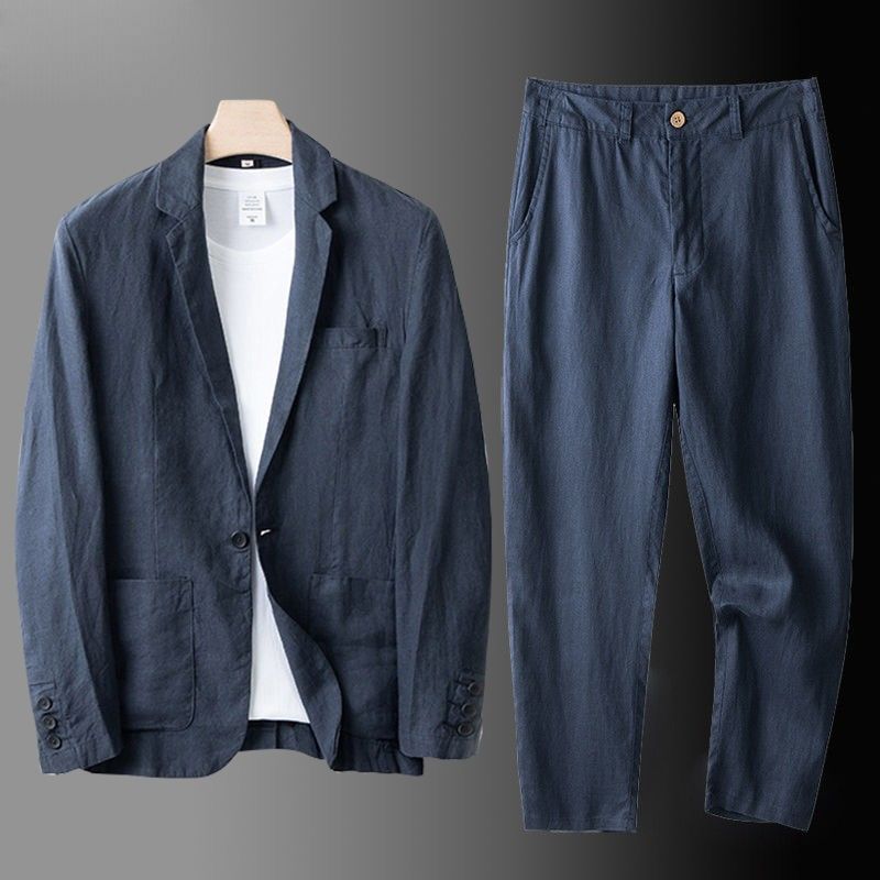 Davenport Linen Suit Set alternate view