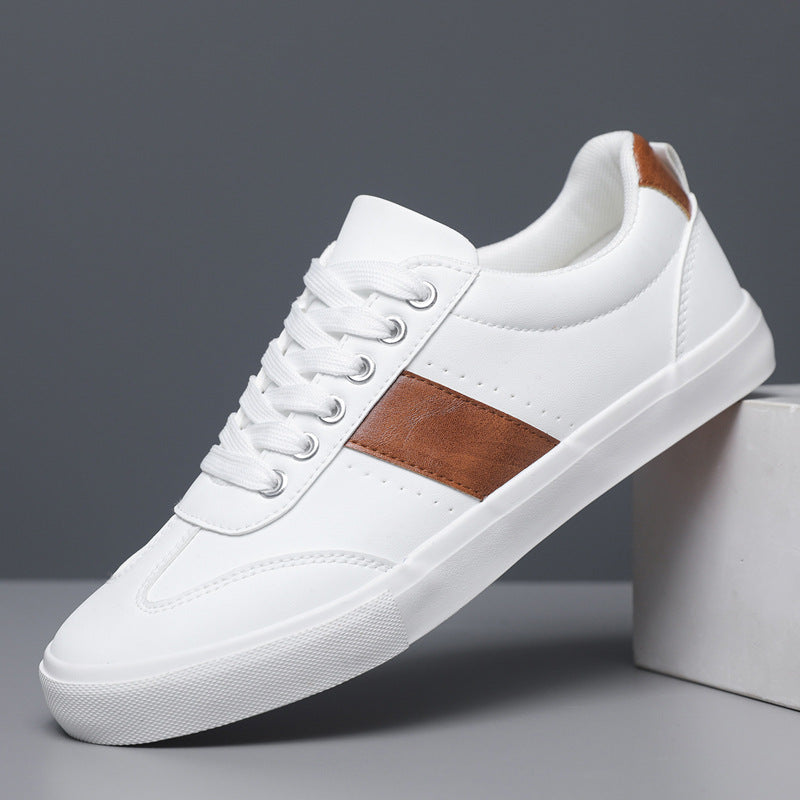 VICCI LEATHER TRAINERS alternate view