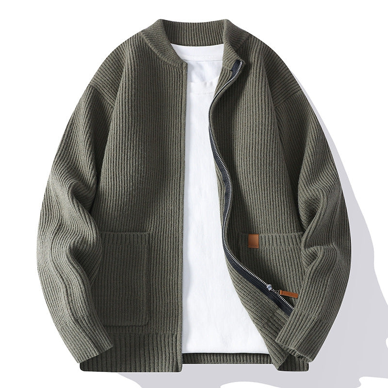HENLEY MERINO FLEECE JACKET alternate view