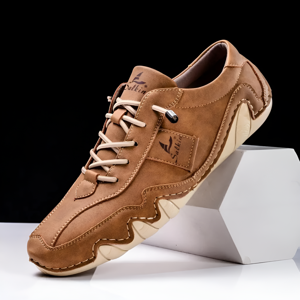 Halden Leather Trainer alternate view