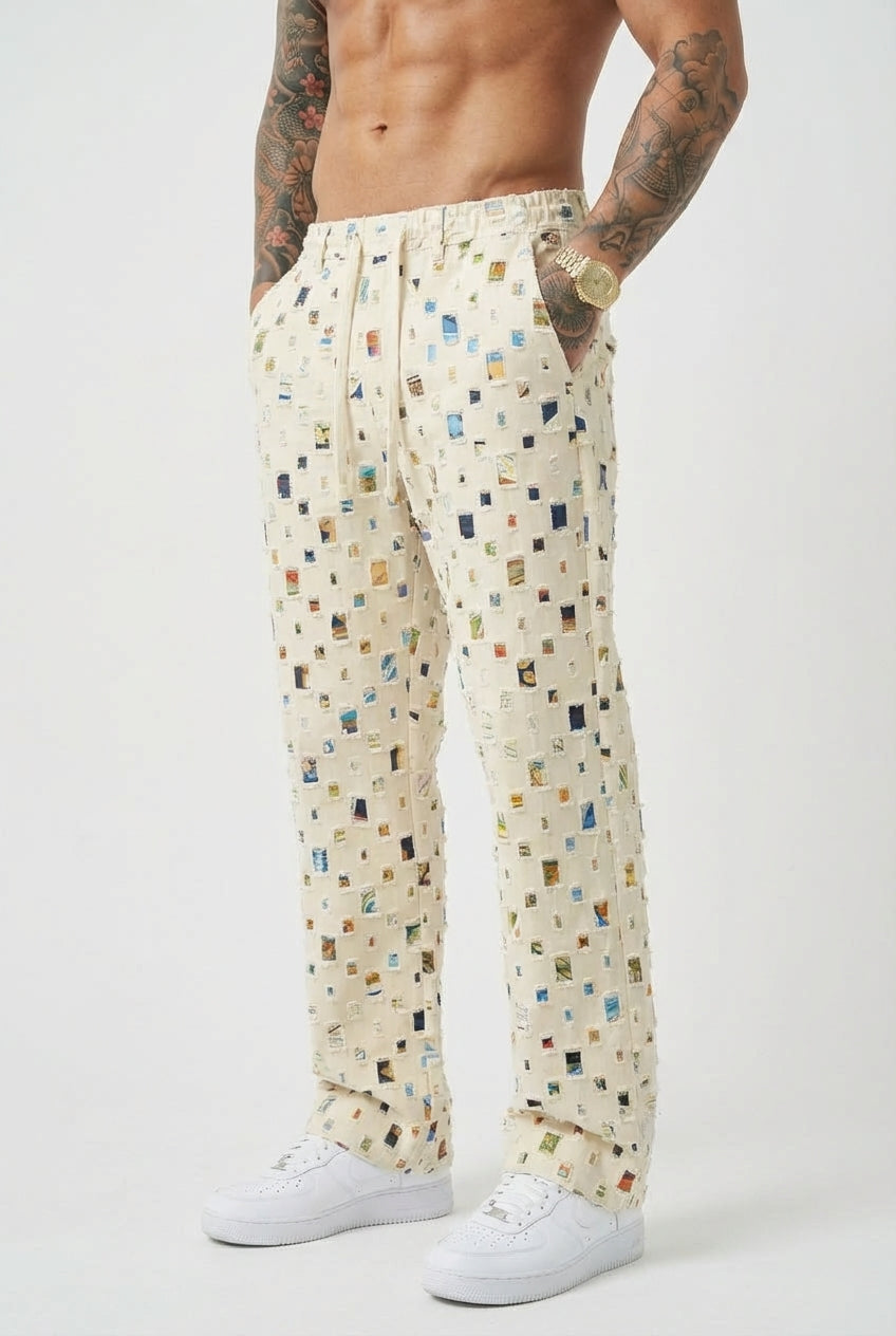 Mosaic Straight Fit Pants alternate view