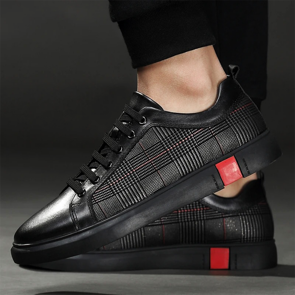 LUCCA HANDMADE LEATHER TRAINER alternate view