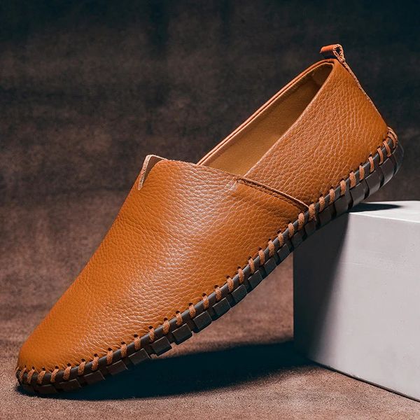 MASSIMO LEATHER LOAFERS alternate view