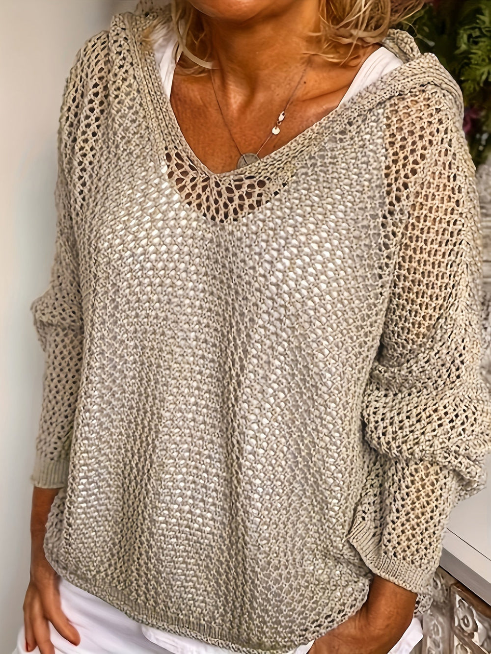Lana Knit Hooded Sweater alternate view