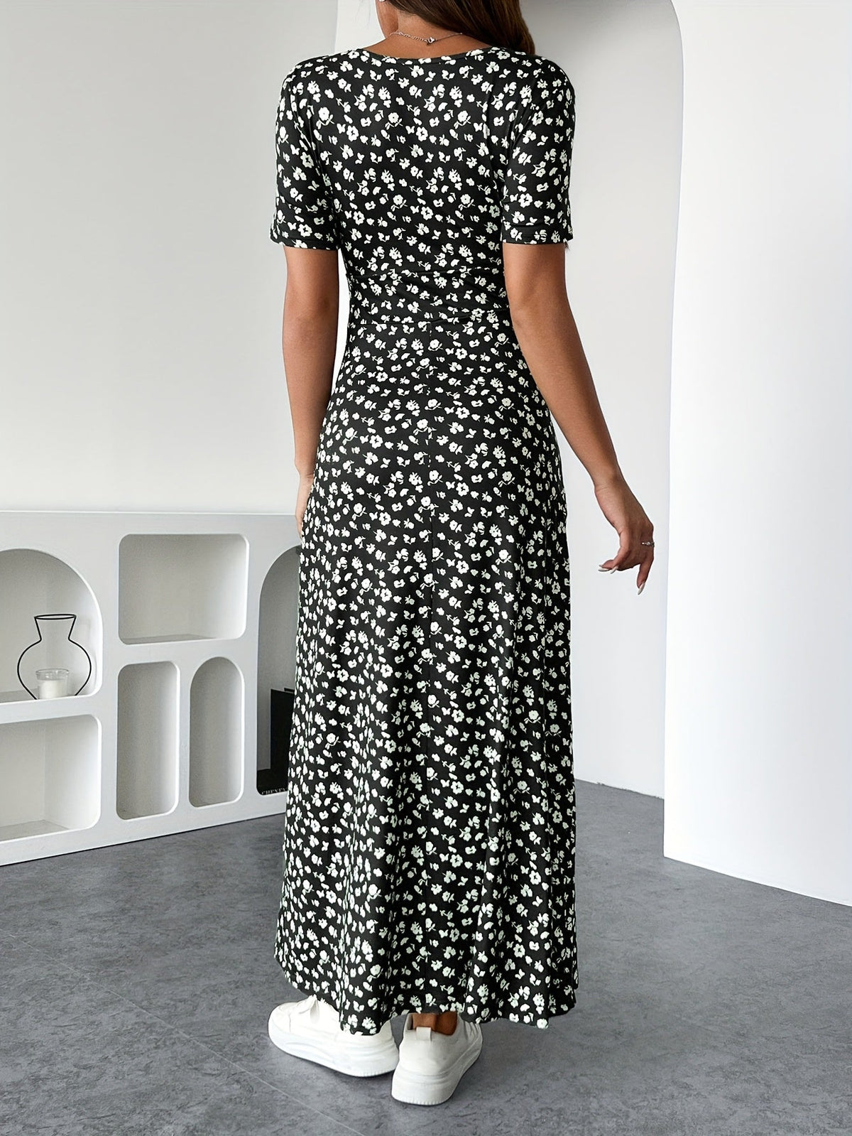 Isla Ruffle Knit Dress