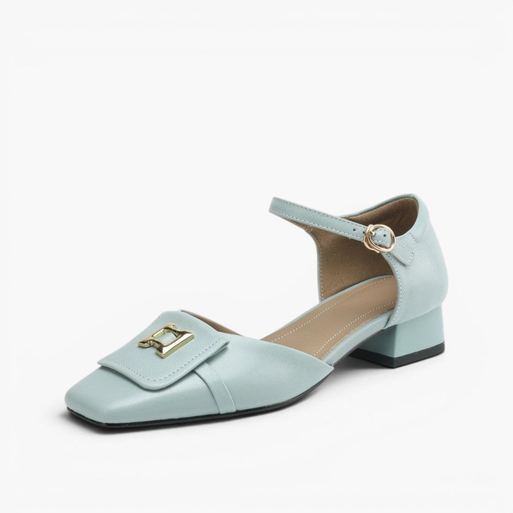 Hartley Buckled Leather Mary-Janes alternate view