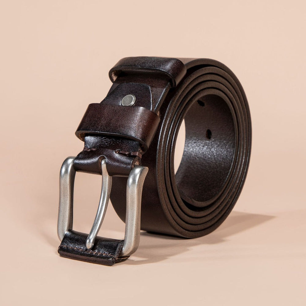HUXLEY LEATHER BELT alternate view