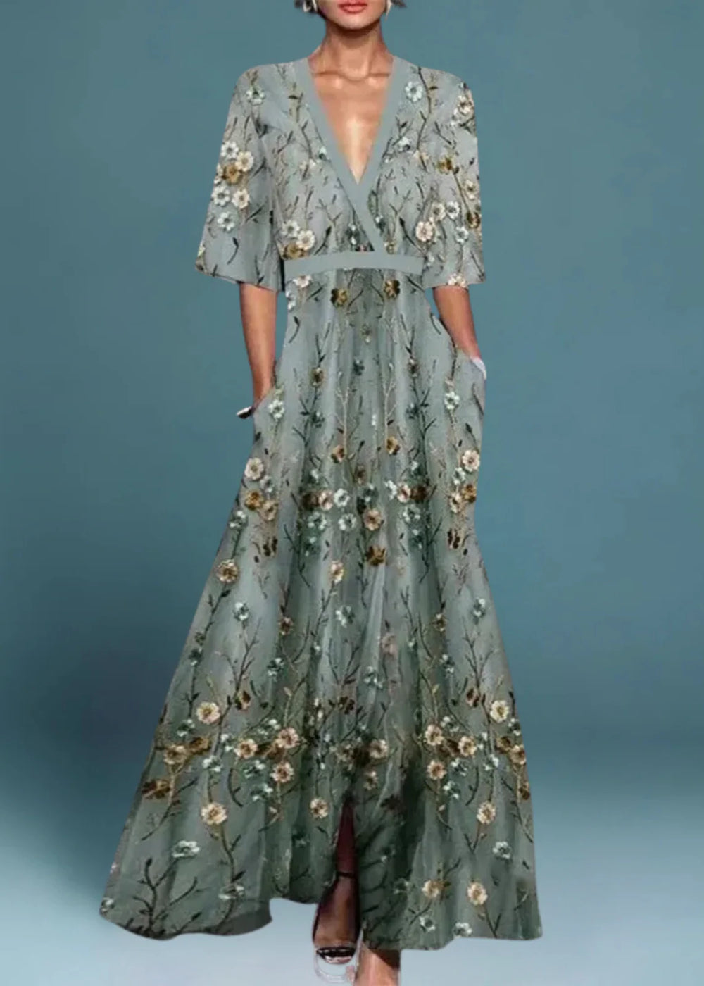 Bromley Floral Maxi Dress alternate view