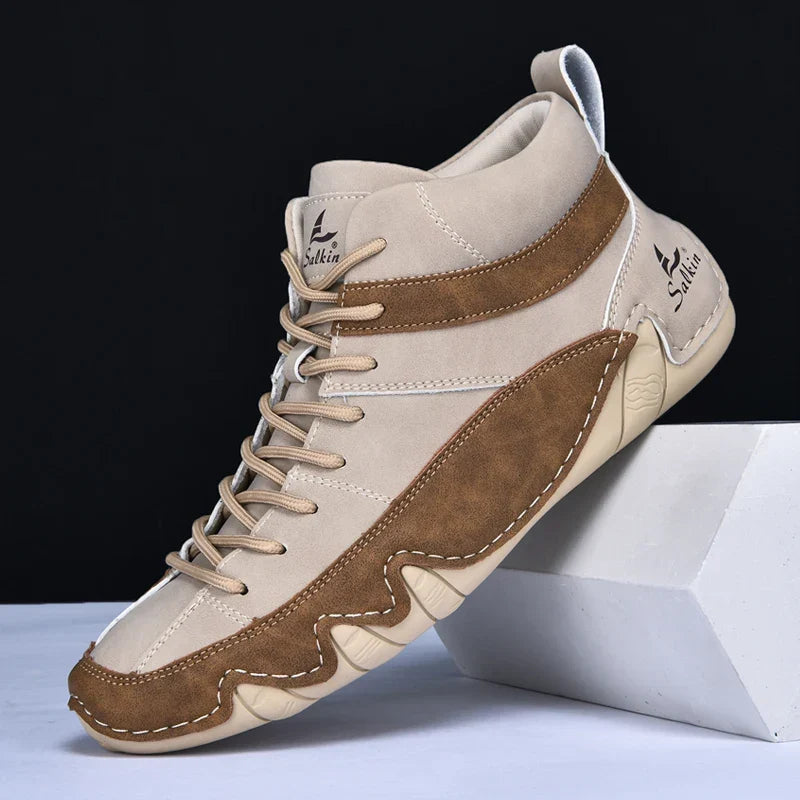 CAVENDISH HIGH-TOP TRAINERS alternate view