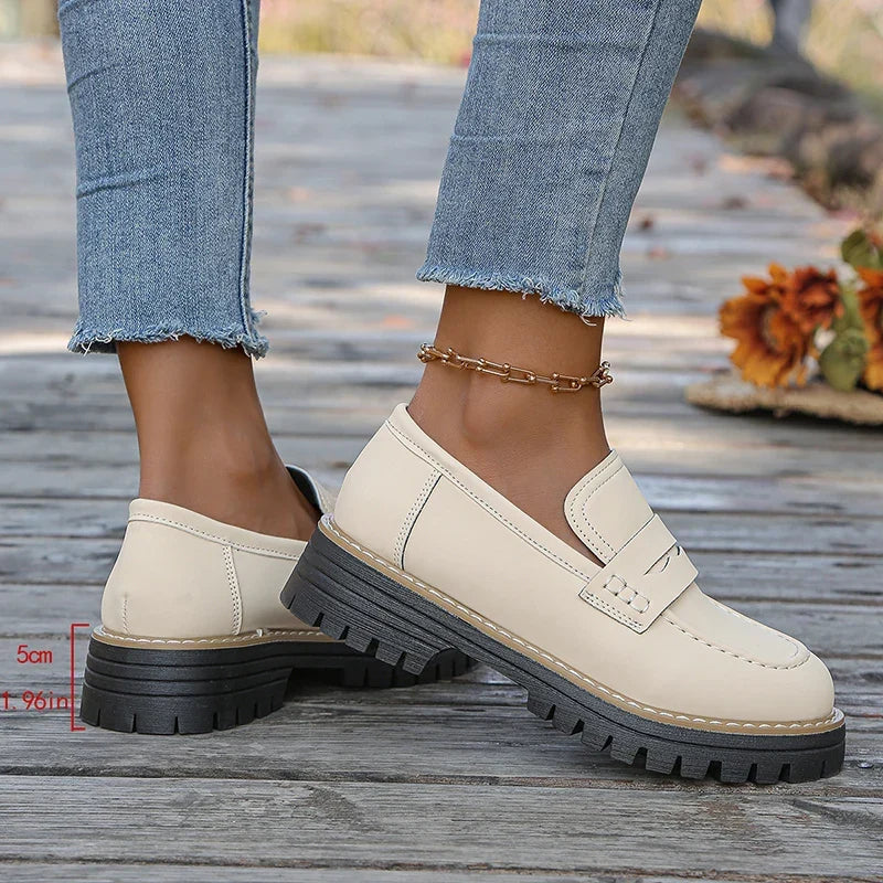 Bromley Suede Platform Loafers alternate view
