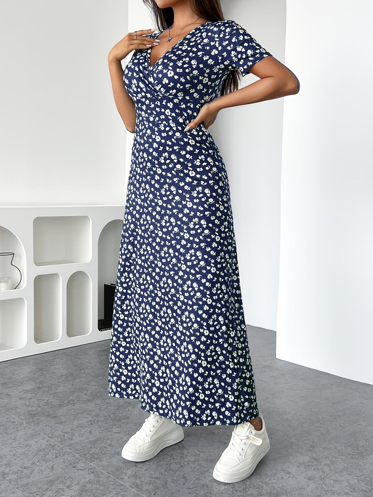 Isla Ruffle Knit Dress