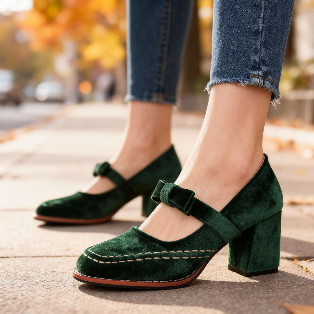 Marlowe Velvet Loafers alternate view