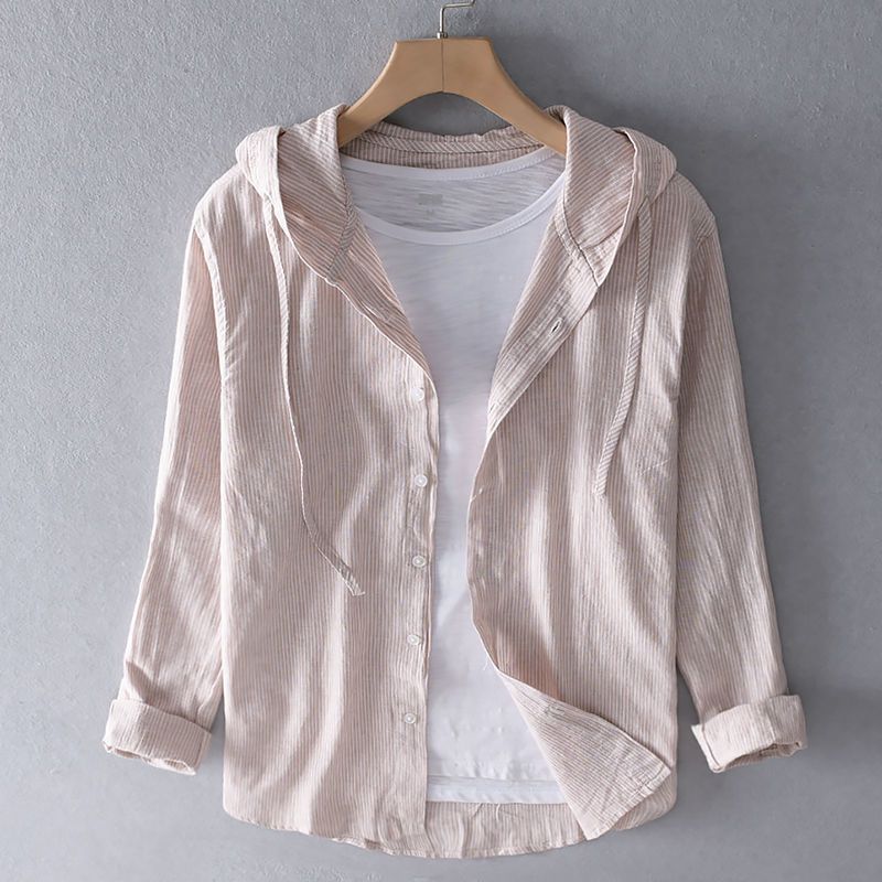 Nova Linen Hoodie alternate view