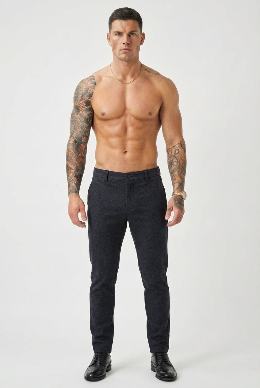 Luca Slim Fit Pants - Blue alternate view
