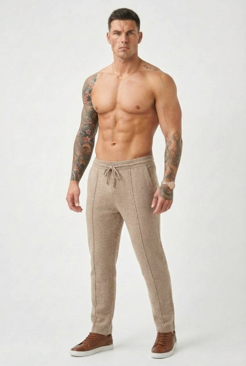 Cloud Merino Pants - Beige alternate view