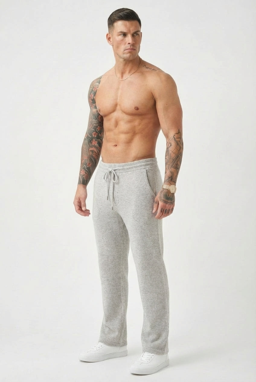 Cloud Merino Pants - Light Grey alternate view