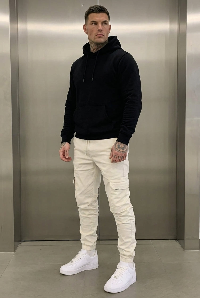 Olympus Cargo Jogger - Cream alternate view