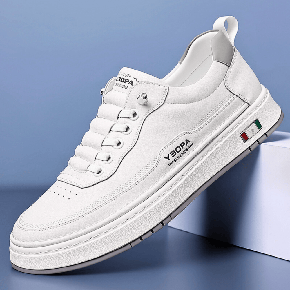 RODERICK LEATHER TRAINERS alternate view