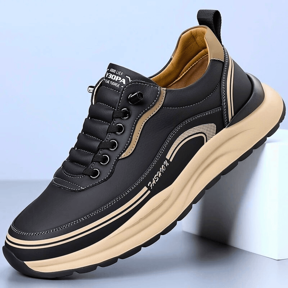 BRIXTON LEATHER TRAINERS alternate view