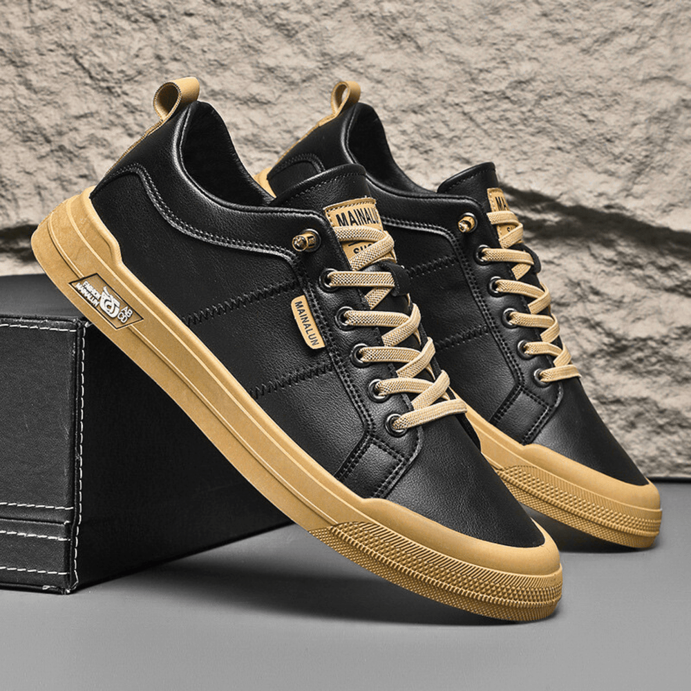 HARRINGTON LEATHER TRAINERS alternate view